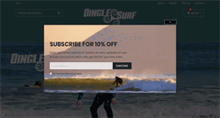 Desktop Screenshot of dinglesurf.com